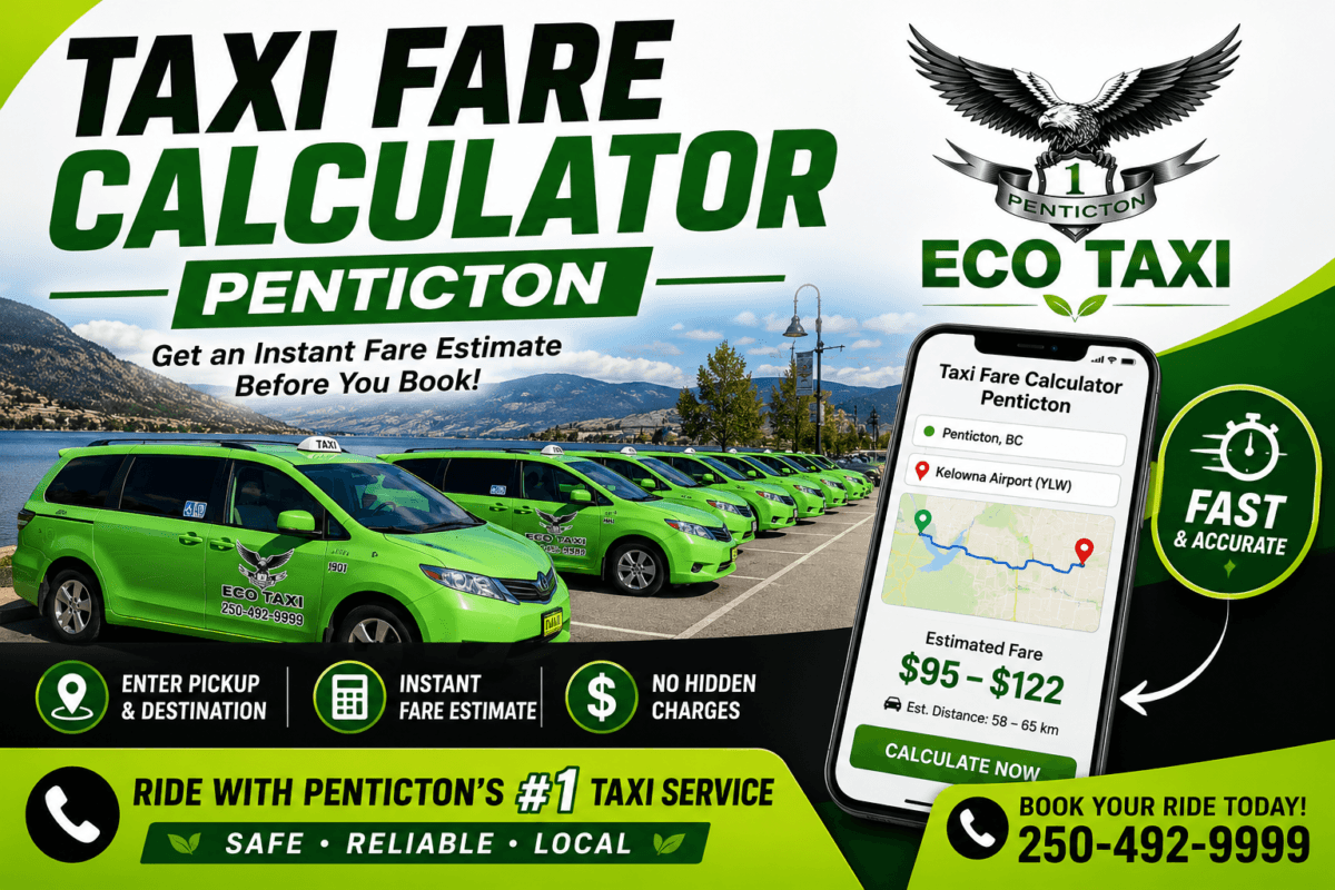 Taxi Fare Calculator Penticton ECO Taxi 1in Penticton