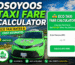 Osoyoos Taxi Fare Calculator | ECO Taxi Rates & Cost Estimates