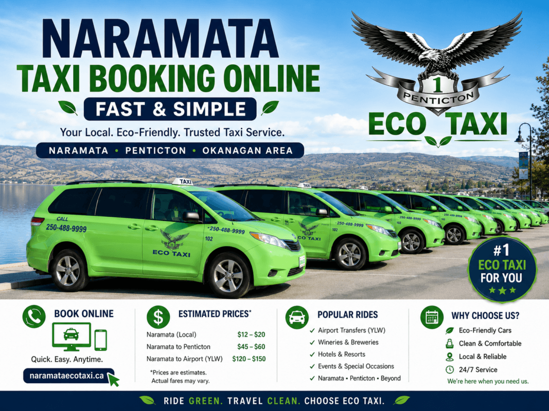 Naramata Taxi Booking Online