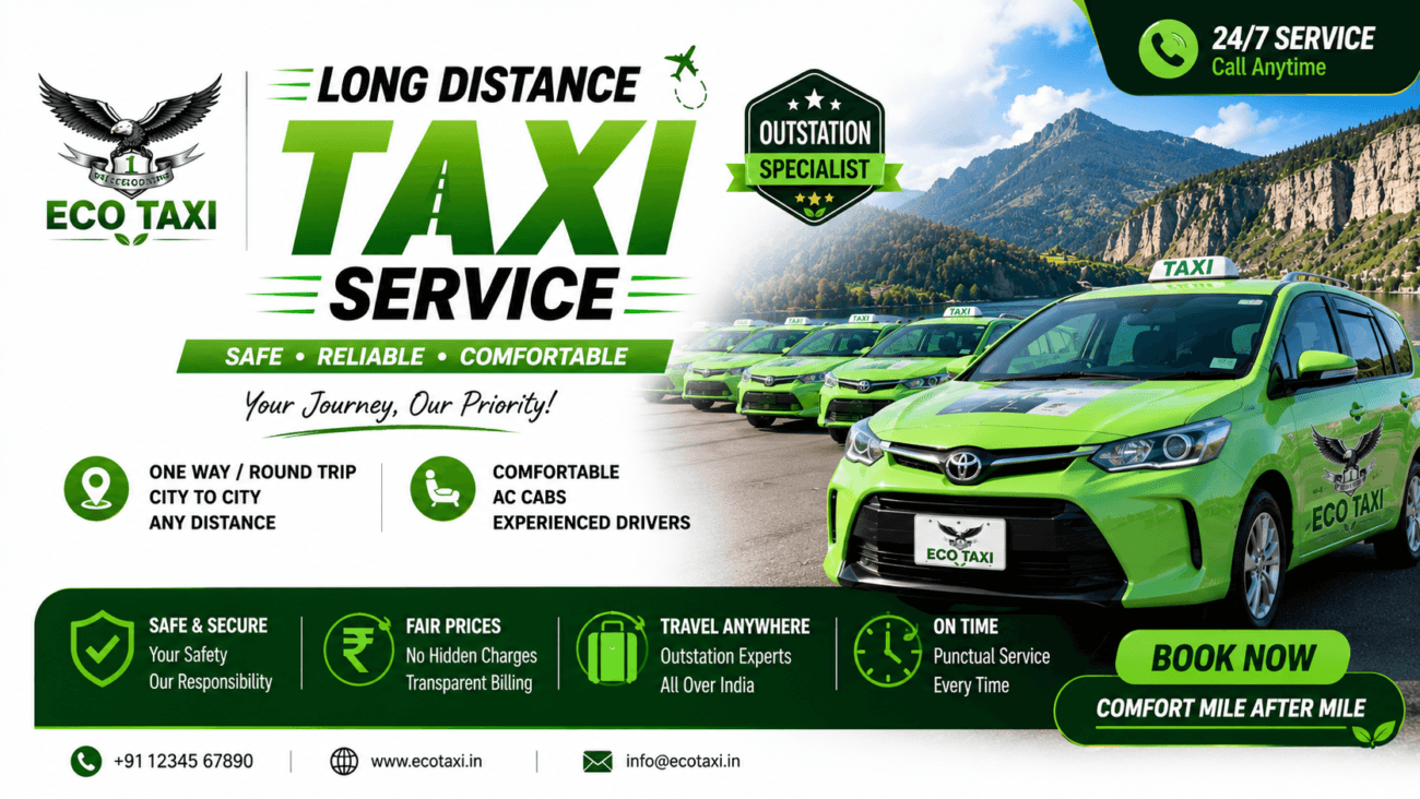 Long Distance Taxi Service| ECO Taxi