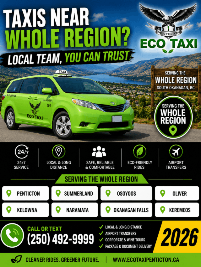 The Ultimate Guide to Safe & Reliable Taxi Travel in Penticton